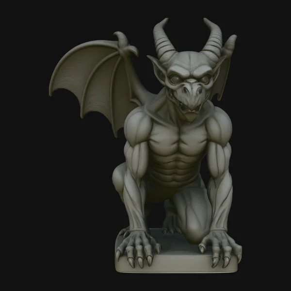 Gothic Gargoyle Statue Design 8