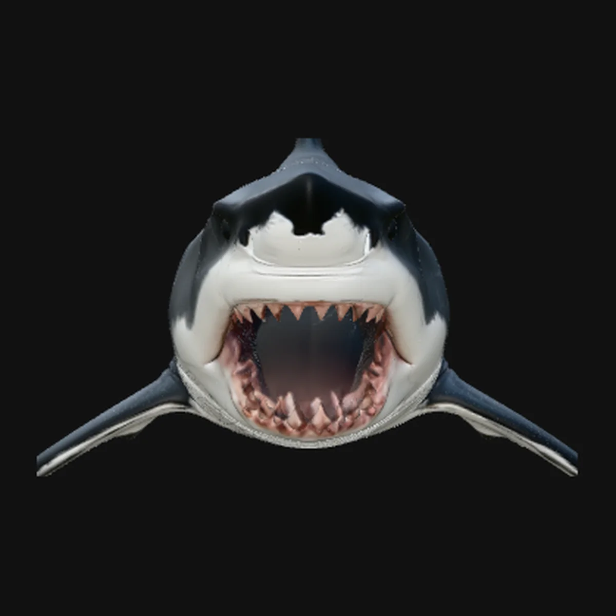 Great White Shark Statue Design 6