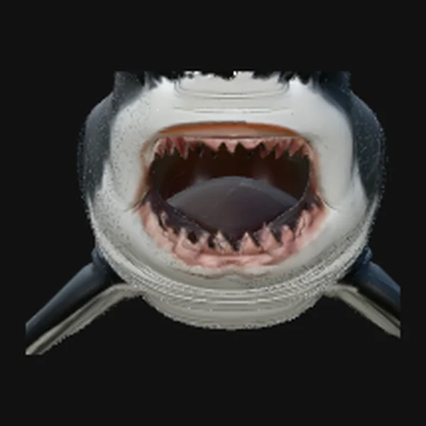 Great White Shark Statue Design 8