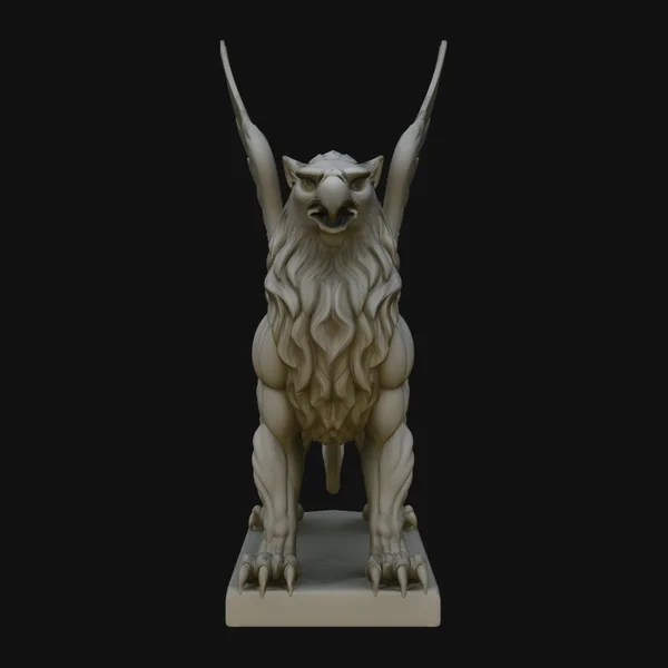 Griffin Statue Design 1