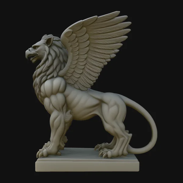 Griffin Statue Design 4