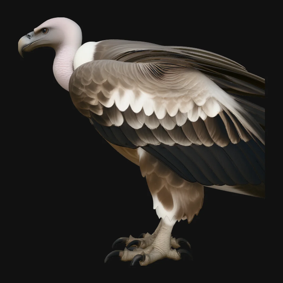 Griffon Vulture Statue Design 3