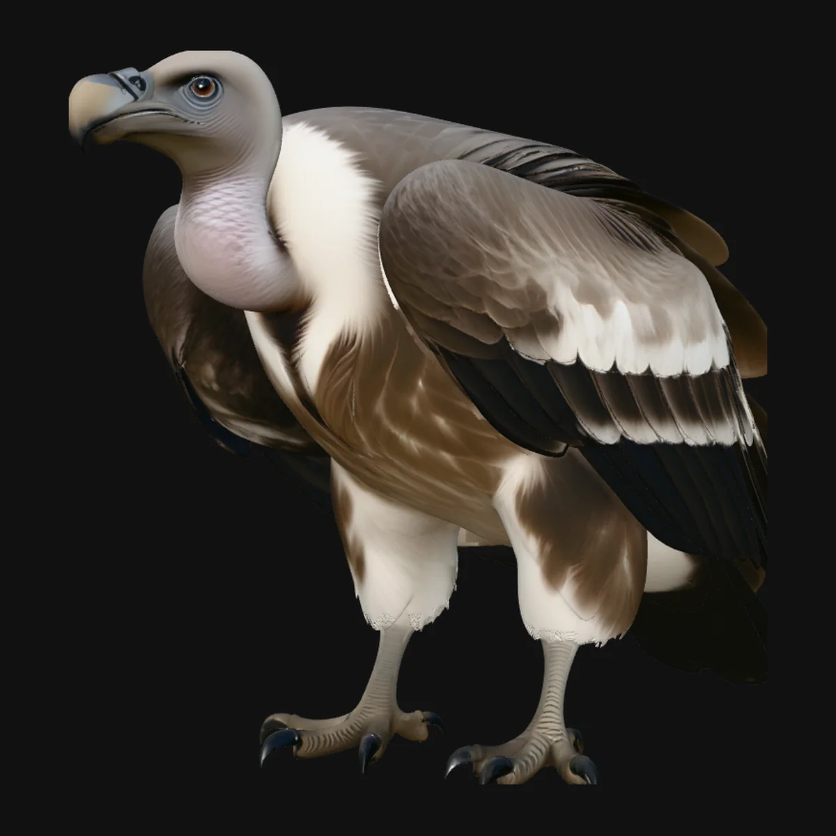 Griffon Vulture Statue Design 4