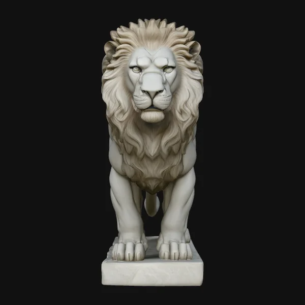 Guardian Lion Statue Design 2
