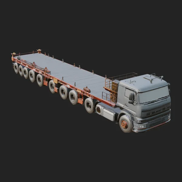 Heavy Haul Trailer Model Design 3
