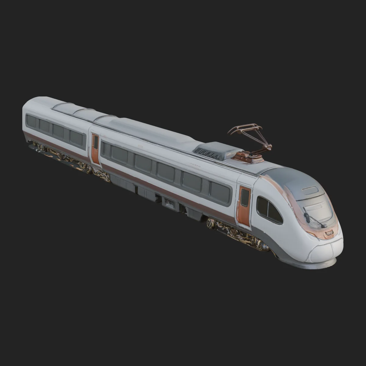 High Speed Train Model Design 3