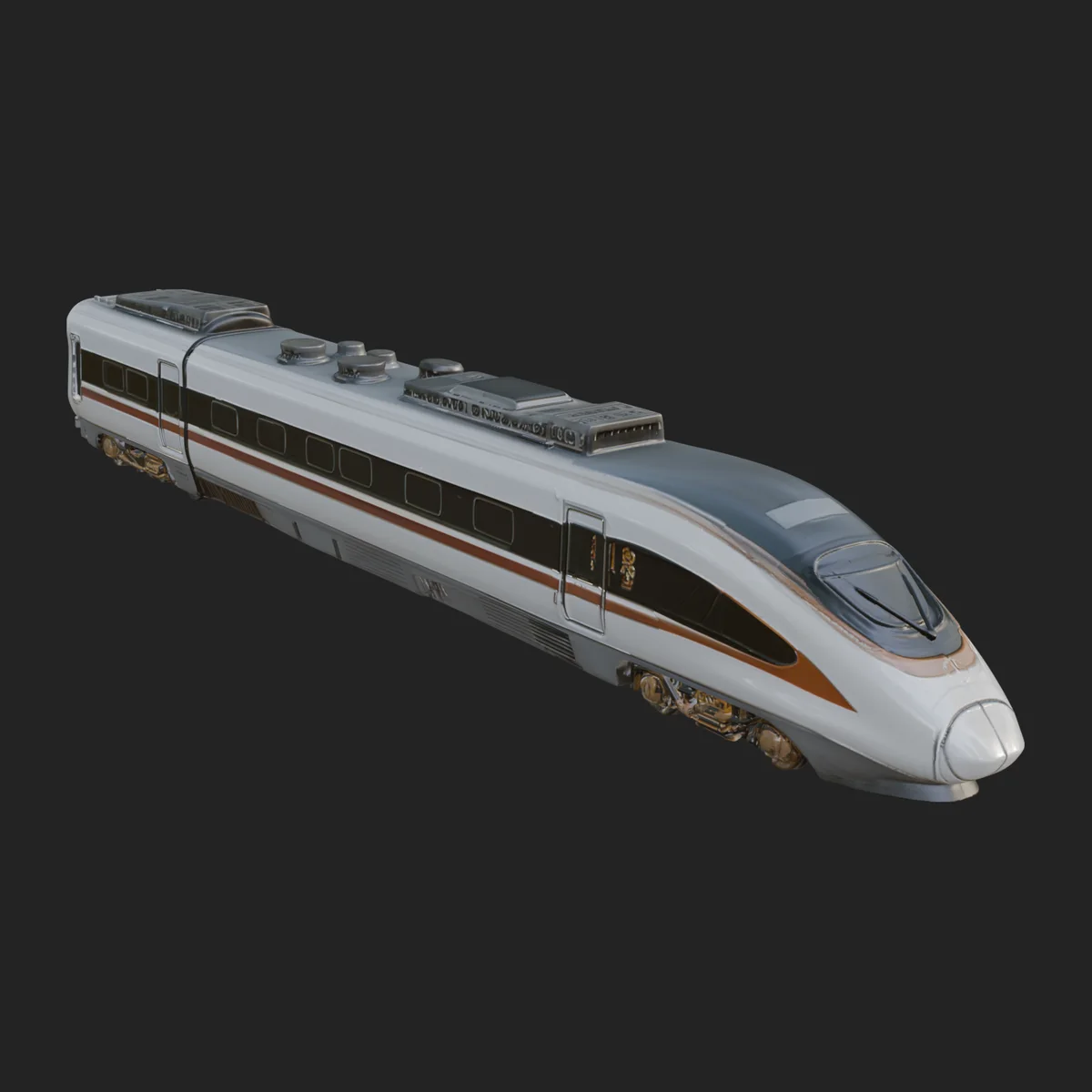 High Speed Train Model Design 4