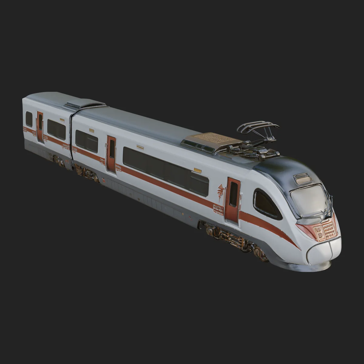 High Speed Train Model Design 5