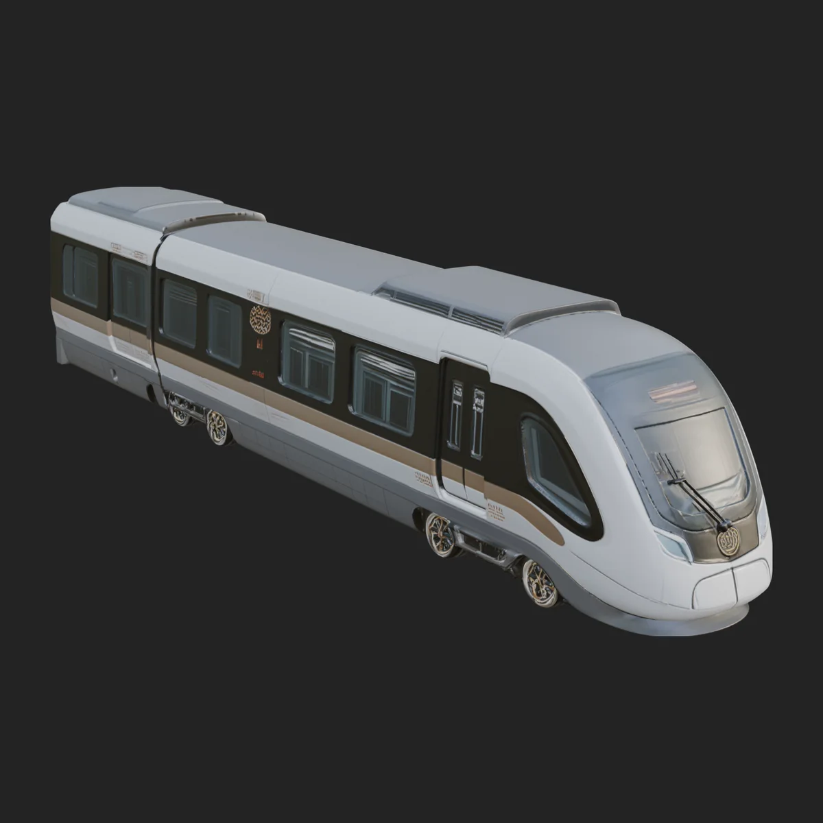 High Speed Train Model Design 6