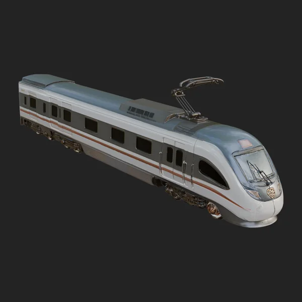 High Speed Train Model Design 8