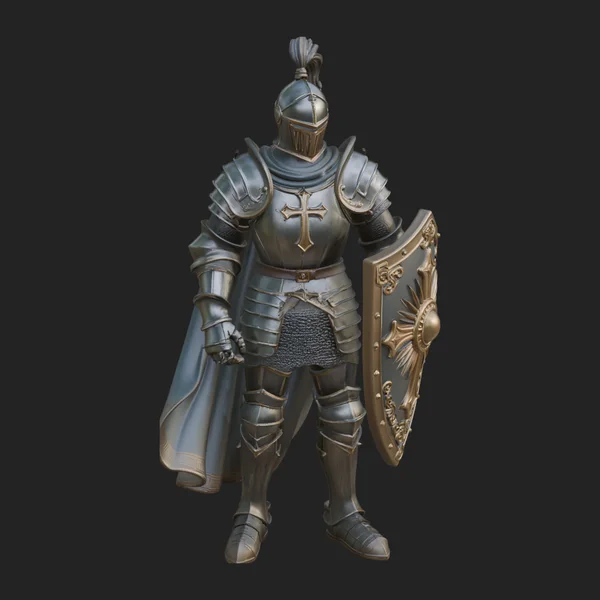 Holy Knight Statue Design 7