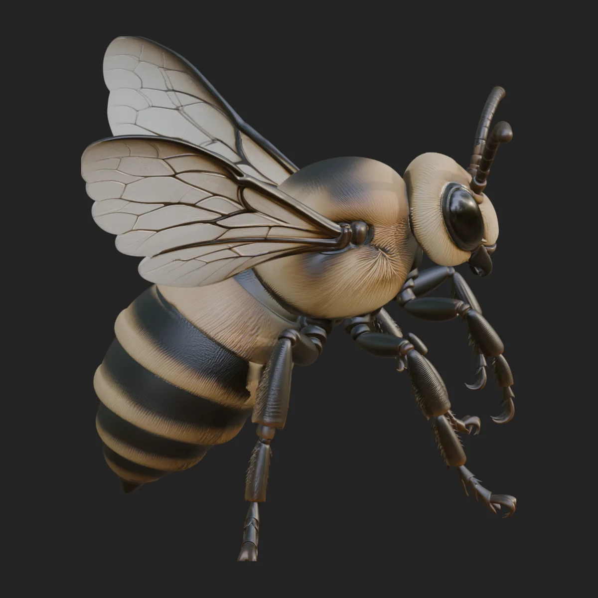 Honey Bee Statue Design 2
