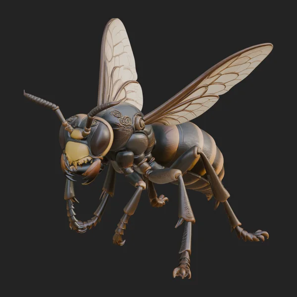 Hornet Wasp Statue Design 1
