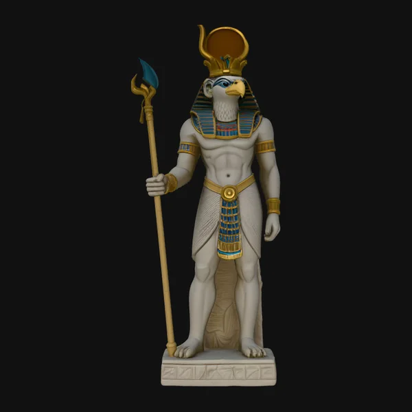 Horus Egyptian God Statue Design 1