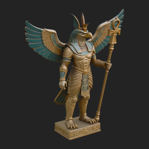 Horus Egyptian God Statue Design 11