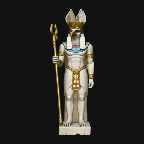 Horus Egyptian God Statue Design 2