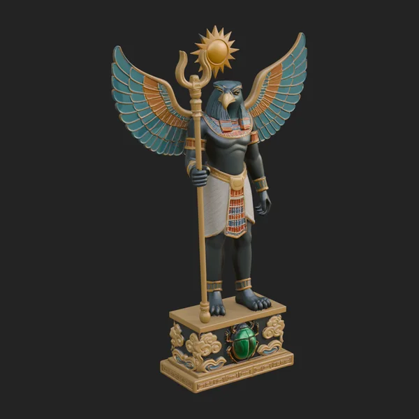 Horus Egyptian God Statue Design 9