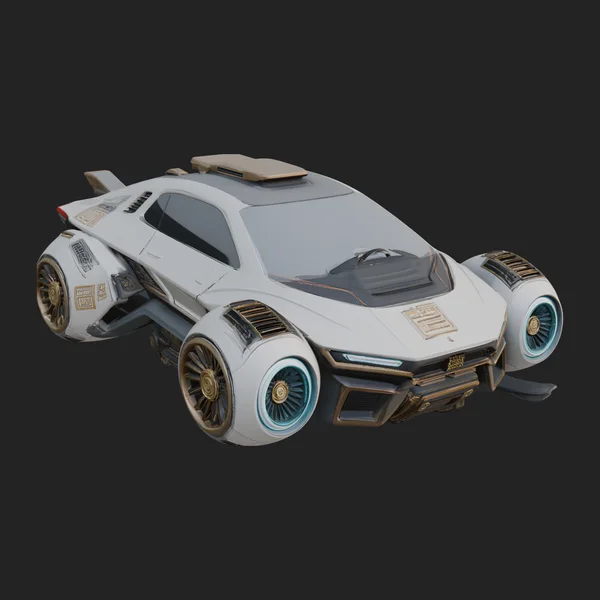 Hover Sports Car Model Design 2
