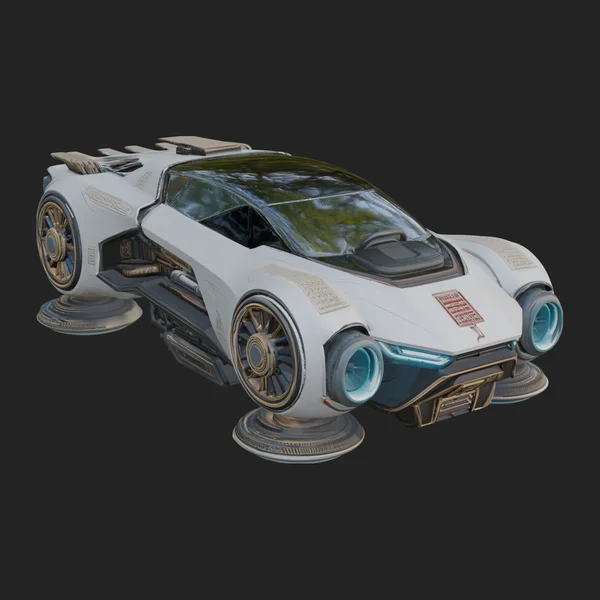 Hover Sports Car Model Design 4