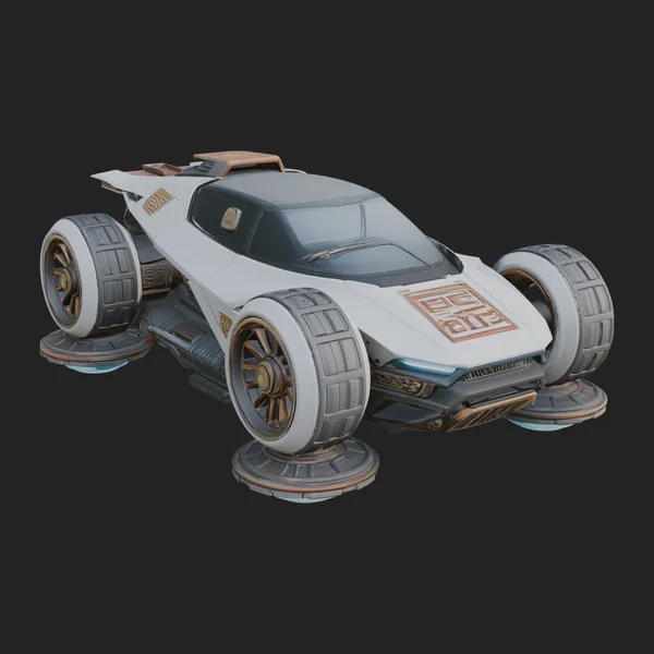 Hover Sports Car Model Design 6