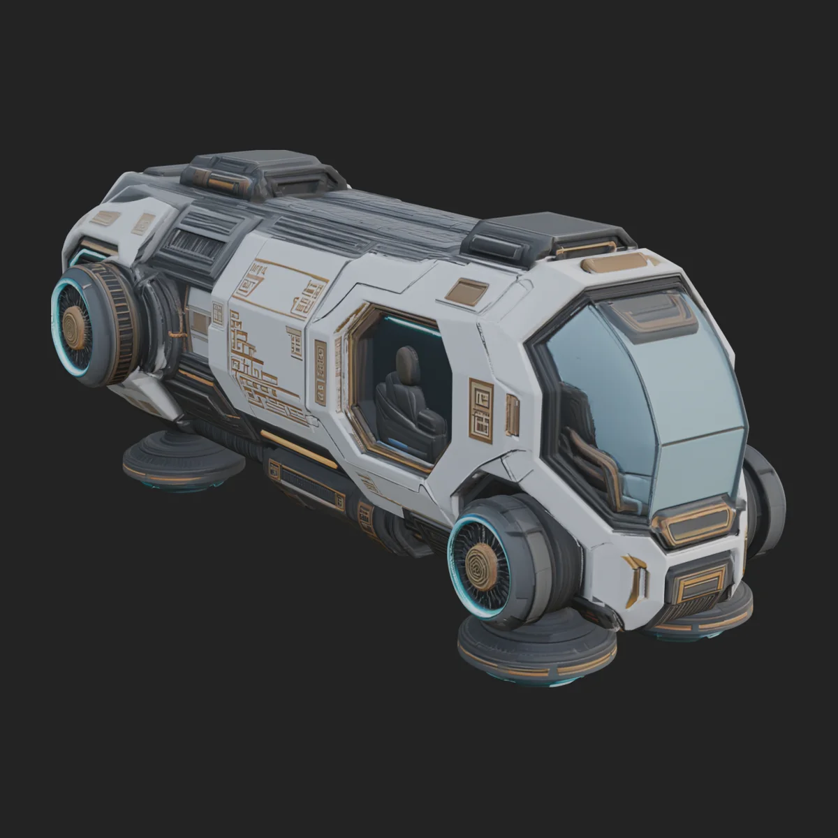 Hover Transport Model Design 3