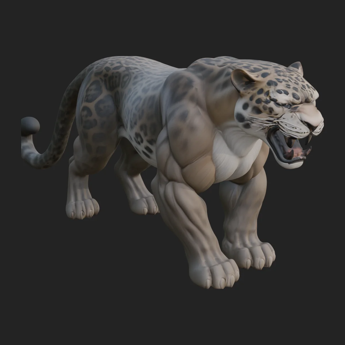 Jaguar Statue Design 1