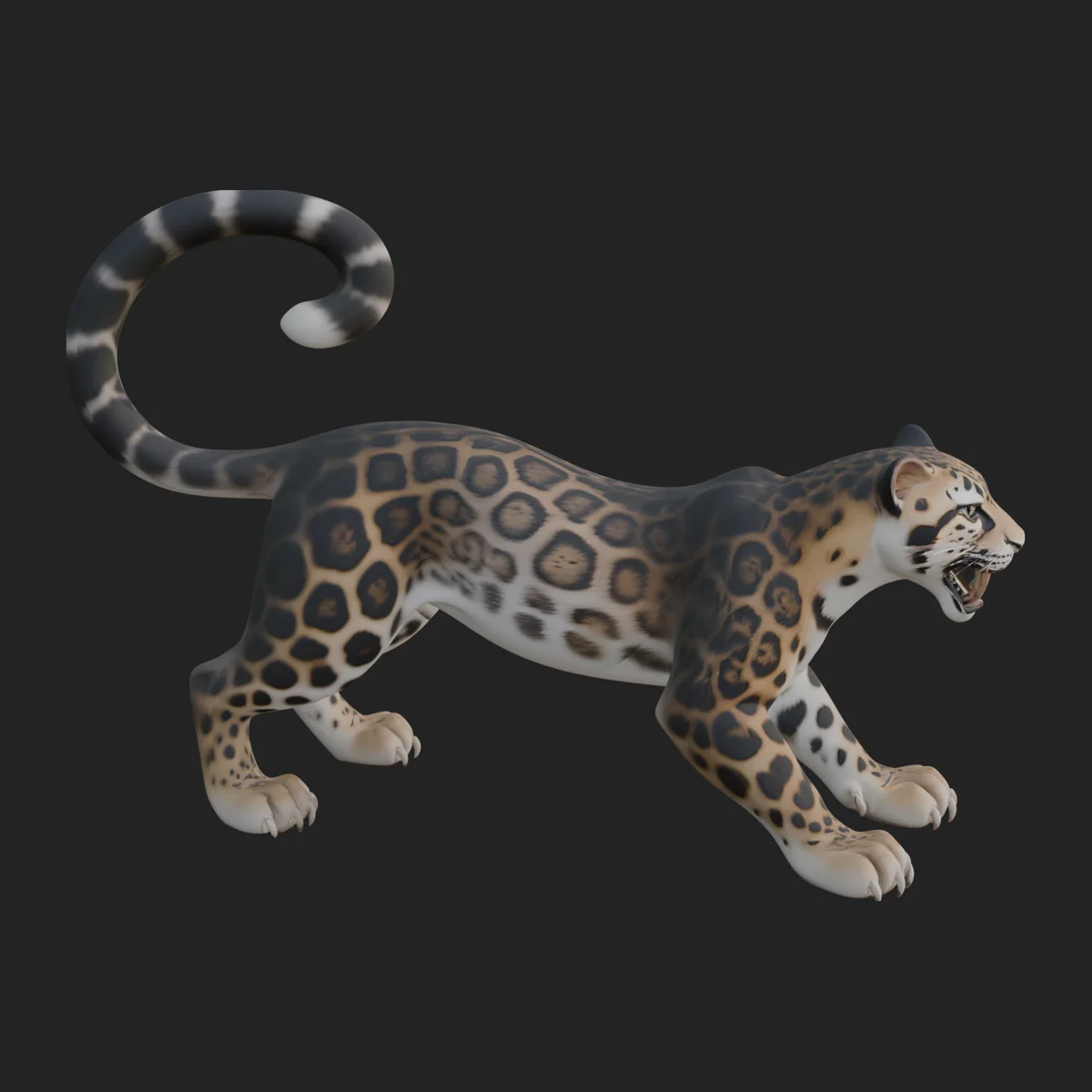 Jaguar Statue Design 2