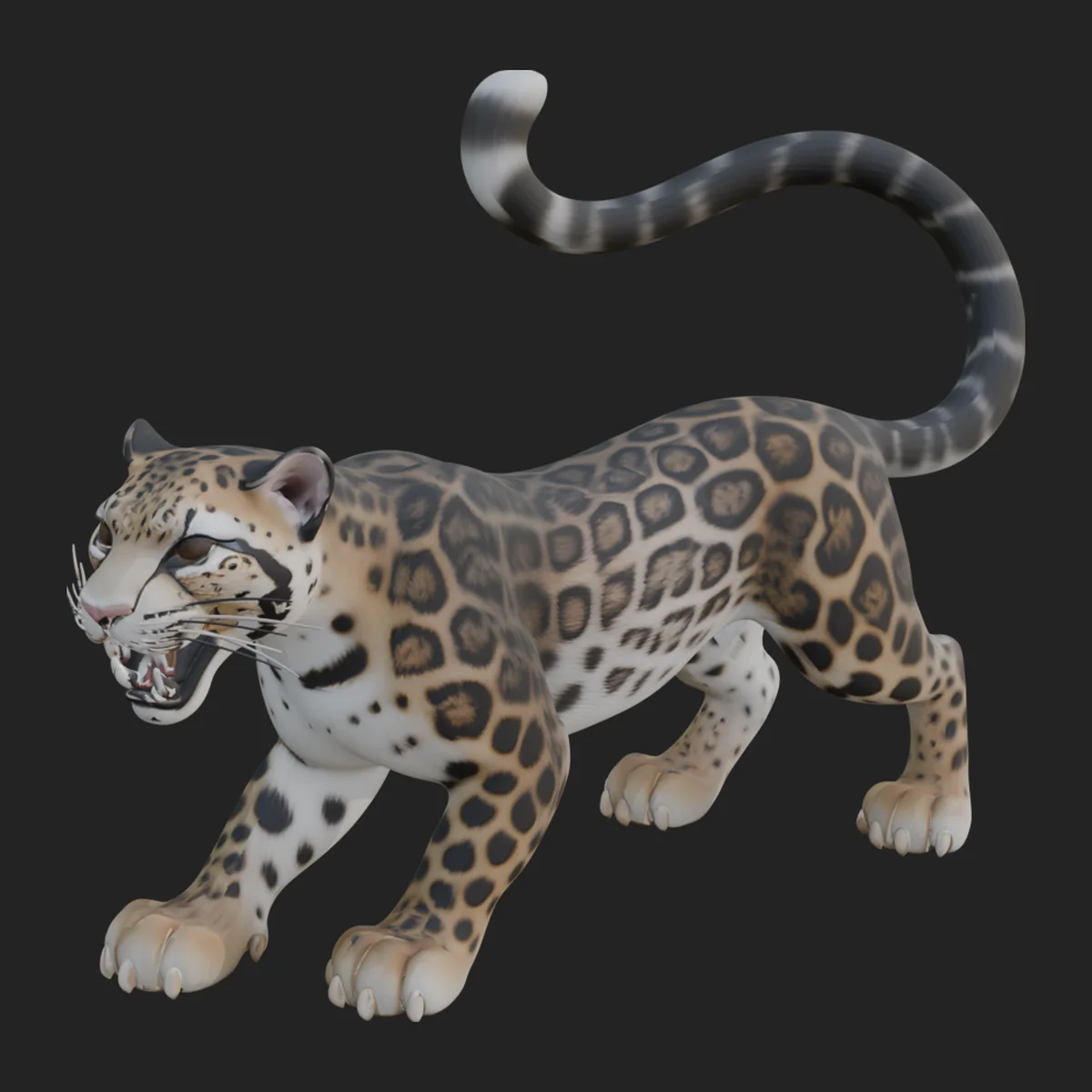 Jaguar Statue Design 3