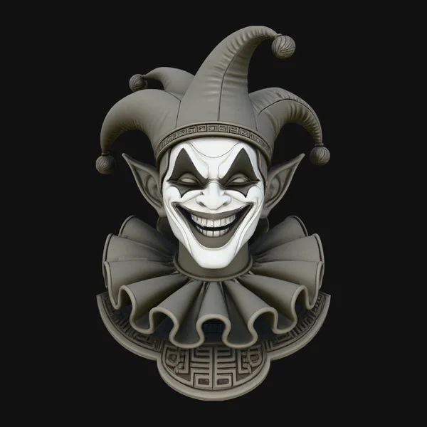 Jester Bust Statue Design 1