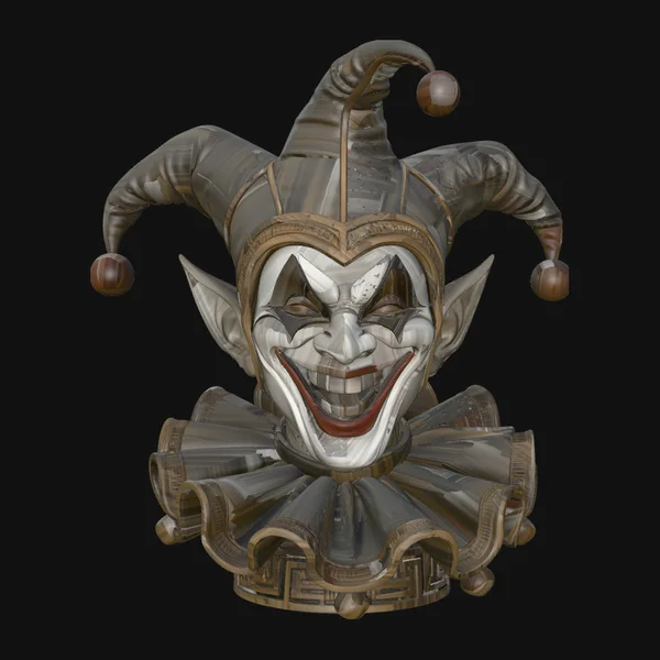 Jester Bust Statue Design 4