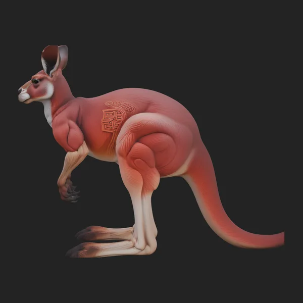 Kangaroo Statue Design 2