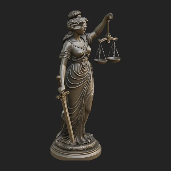 Lady Justice Statue Design 1