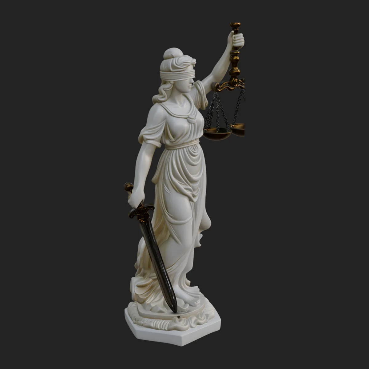 Lady Justice Statue Design 10