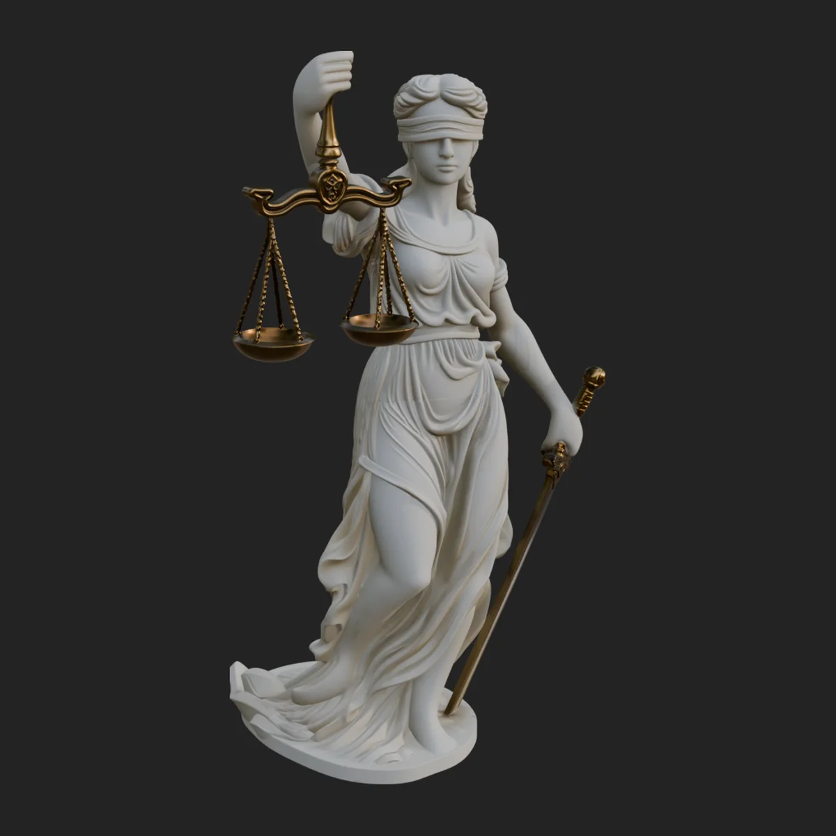 Lady Justice Statue Design 11