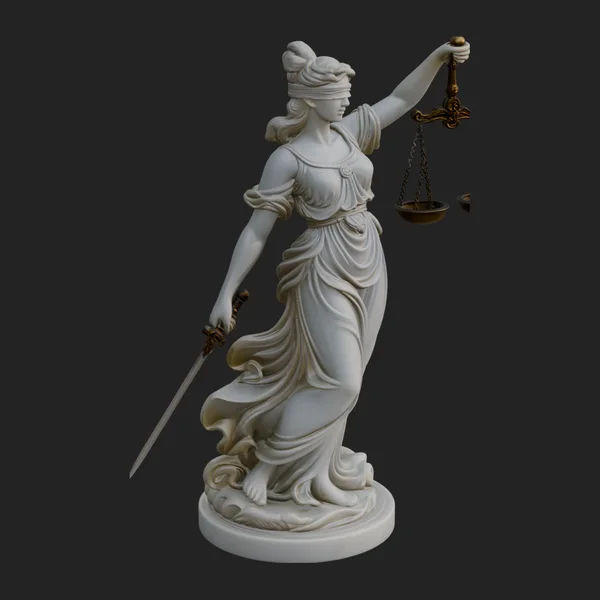 Lady Justice Statue Design 2