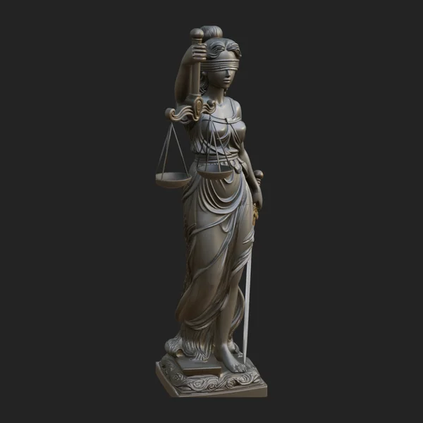 Lady Justice Statue Design 4