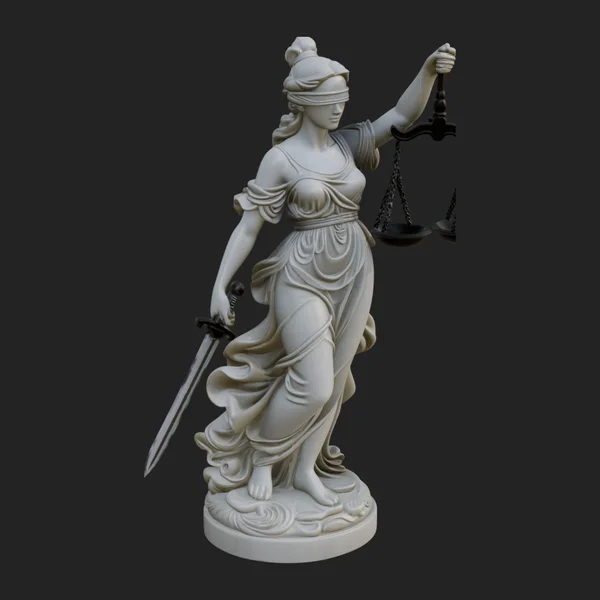 Lady Justice Statue Design 7