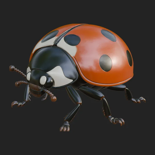 Ladybug Beetle Statue Design 1