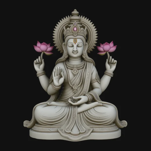 Lakshmi Goddess Statue Design 2