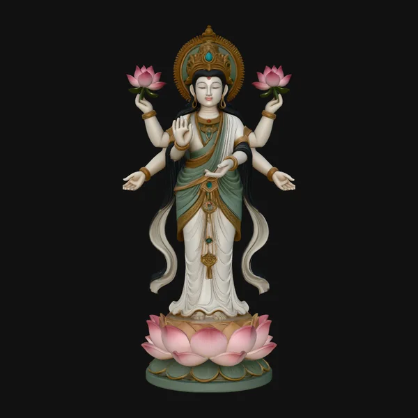 Lakshmi Goddess Statue Design 3