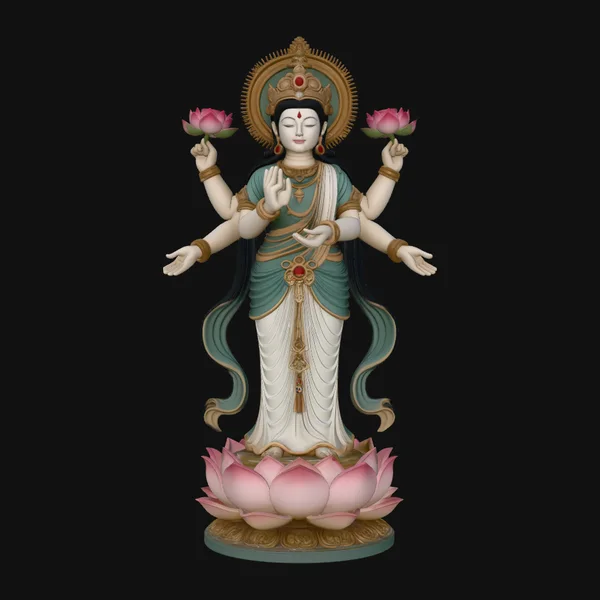 Lakshmi Goddess Statue Design 4