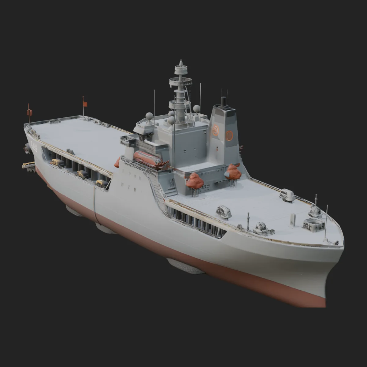 Landing Craft Model Design 3