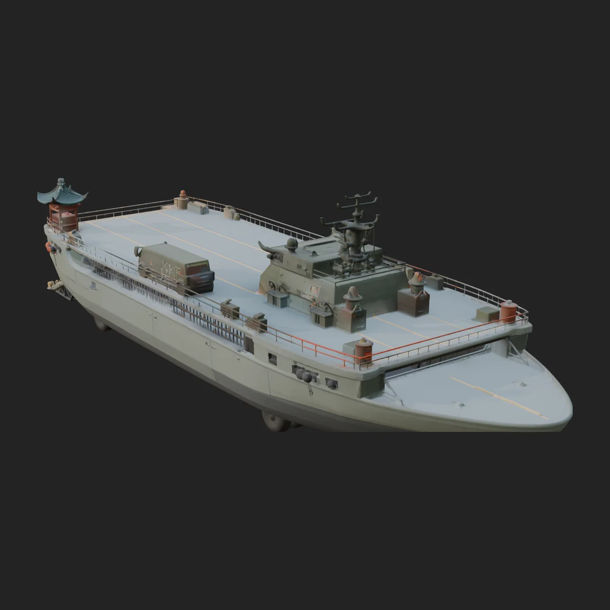 Landing Craft Model Design 4
