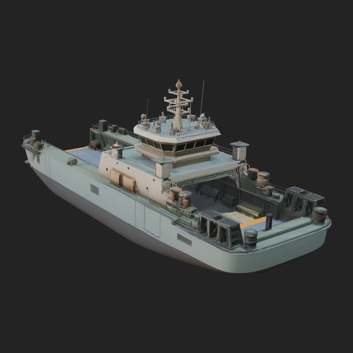 Landing Craft Model Design 5