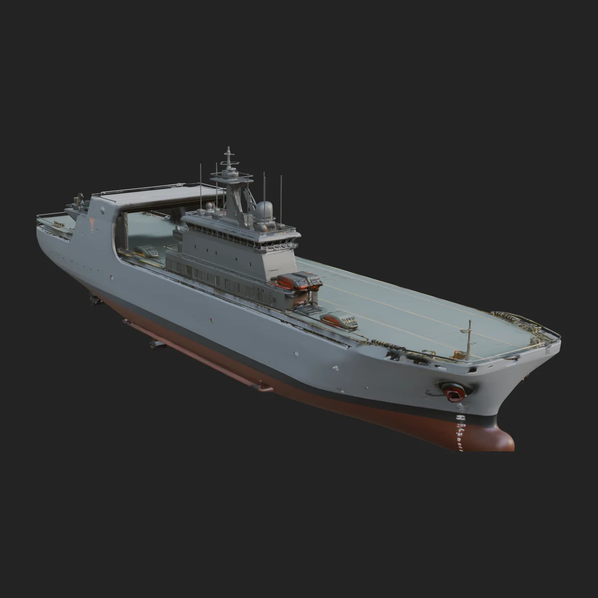 Landing Craft Model Design 7