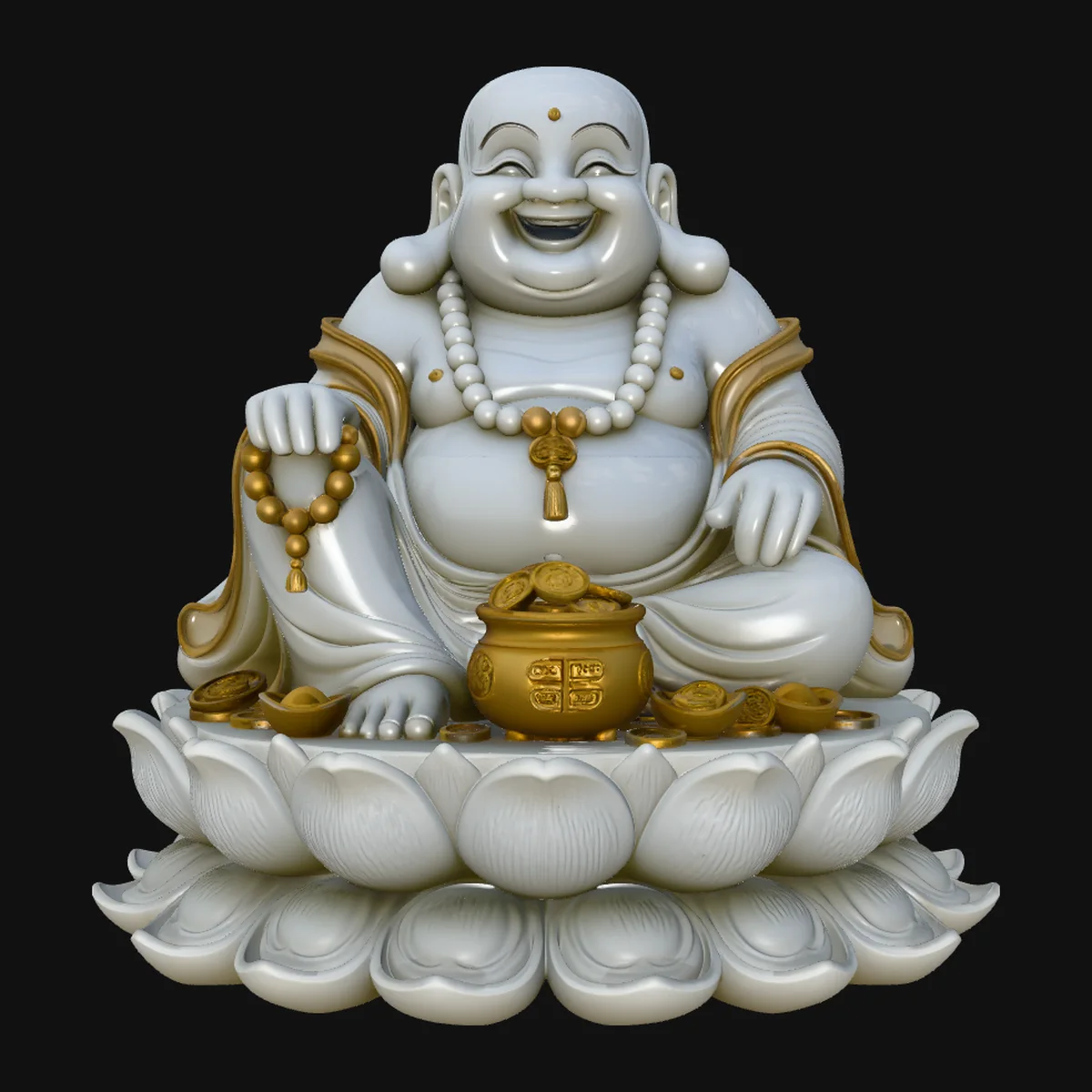 Laughing Buddha Statue Design 5