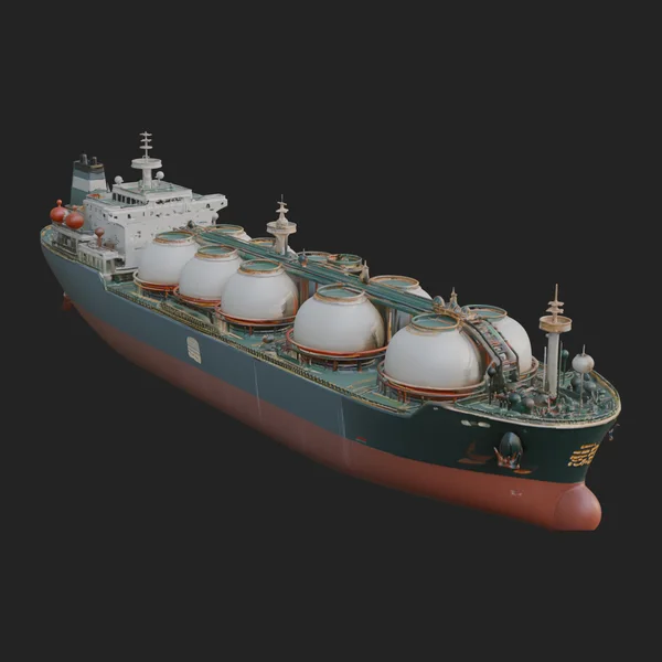 LNG Carrier Ship Model Design 4