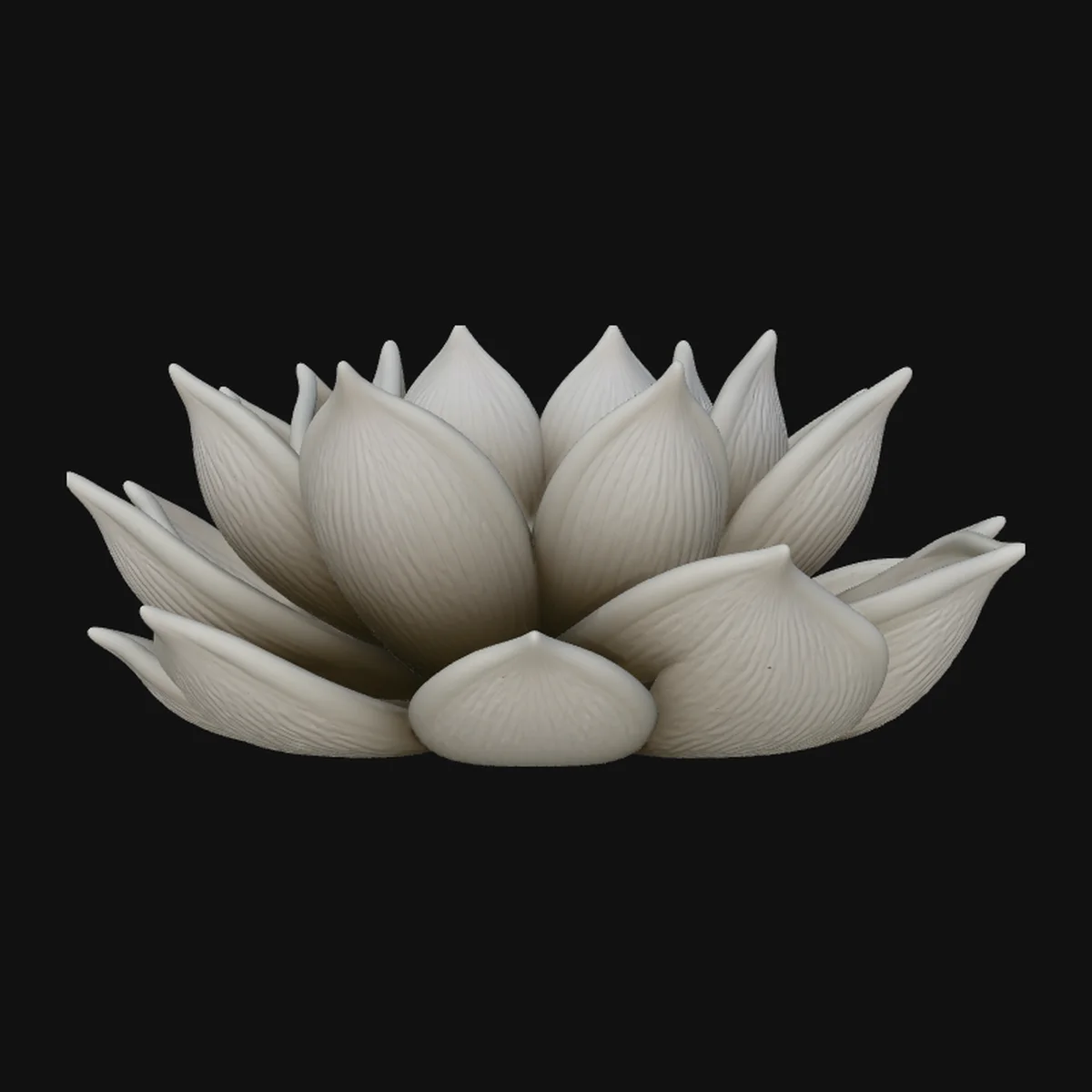 Lotus Flower Statue Design 1