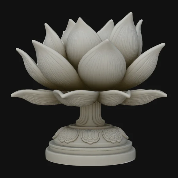Lotus Flower Statue Design 2