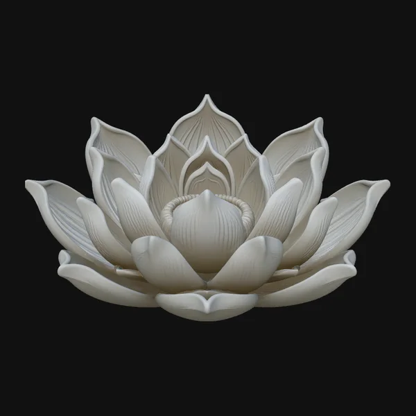 Lotus Flower Statue Design 4